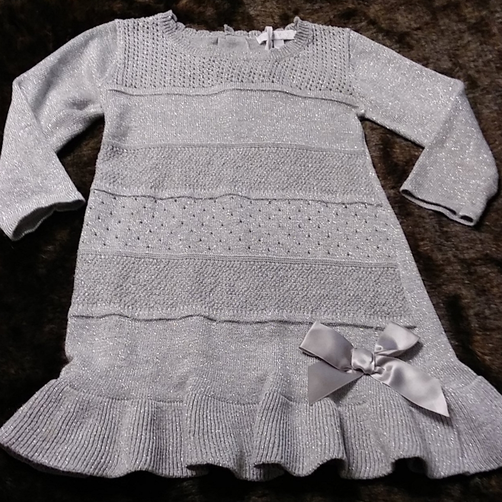 Sparkley silver dress
